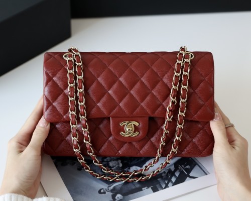Chanel Womens Bags Crossbody Bag Classic CF Luxury Brand with Original Box