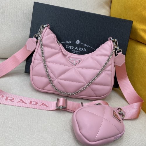 Prada Womens Bag Re-Edition Nappa Leather Shoulder Bag