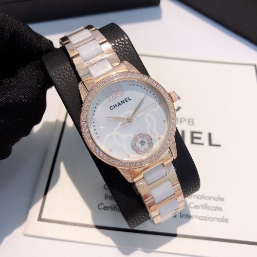 Chanel Watch Luxury Brand Design Fashion Type with Original Box