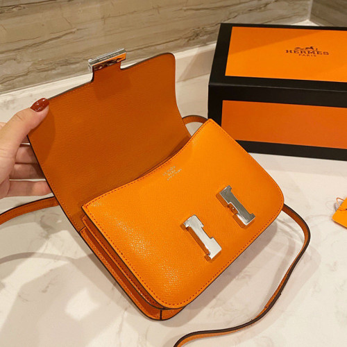 Hermes Womens Bags Crossbody Shoulder Bags Luxury Brand Fashion Hermès Constance Epsom Women Bag