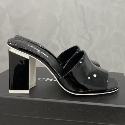 Chanel Womens Shoes Sandals Slippers Luxury Brand Design with Original Box 8.5cm Heel Women Slippers