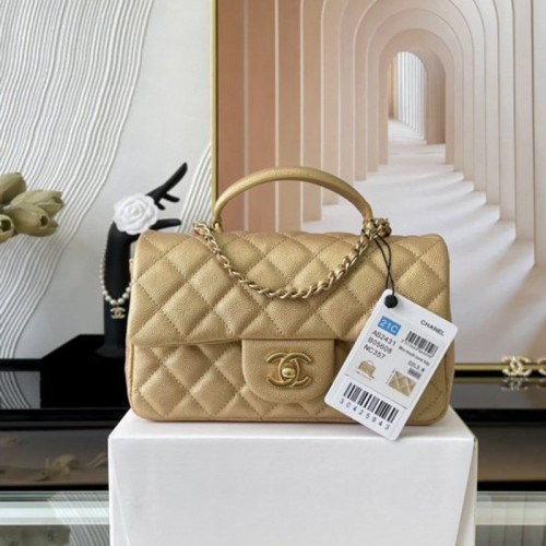 Chanel Womens Bags Crossbody Bag Classic Handbag CF Mini Luxury Brand with Original Box