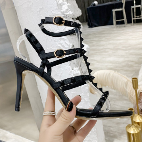 Valentino Women Shoes Mule Flip Flop Sandals ROMAN STUD SLIDE SANDAL IN QUILTED NAPPA with Original Box Luxury Brand