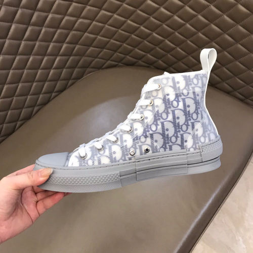Dior Womens Mens Shoes Sneakers Luxury Brand Unisex Design B23 High-Top Sneaker with Box