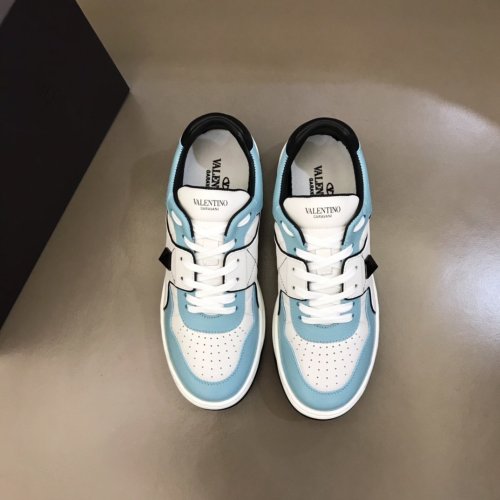 Valentino Men Shoes Fashion Design Luxury Brand ONE STUD LOW-TOP NAPPA SNEAKER with Original Box