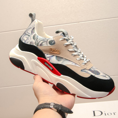 Dior Mens Shoes Sneakers Luxury Brand Breathable Design Casual Shoes for Men with Original Box