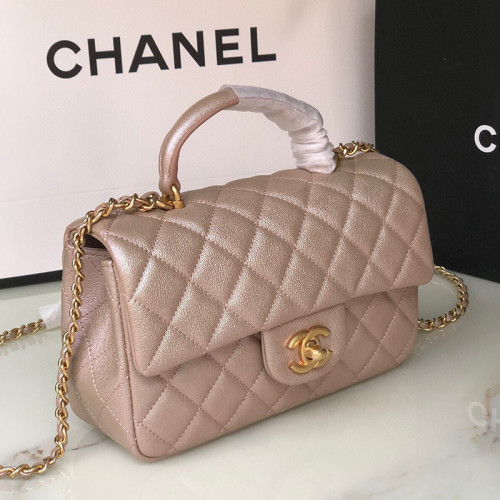 Chanel Womens Bags Crossbody Bag Classic Handbag CF Mini Luxury Brand with Original Box
