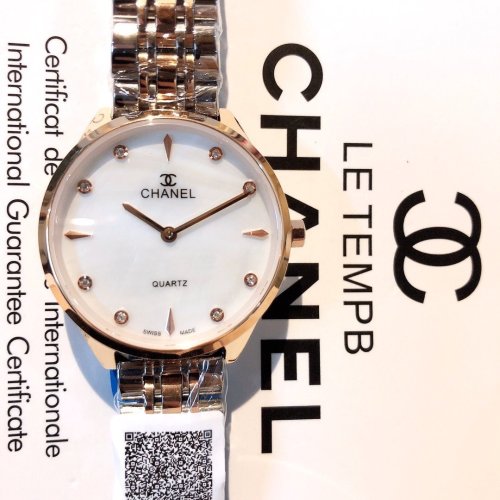 Chanel Watch Luxury Brand Design Fashion Type with Original Box