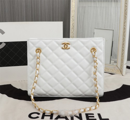 Chanel Womens Bags Shoulder Shopping Bags