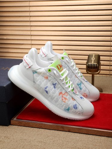 Dior Mens Shoes Sneakers Luxury Brand Breathable Design Casual Shoes for Men with Original Box