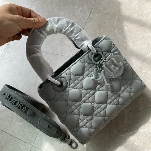 Dior Womens Bags Handbags Luxury Fashion LADY DIOR D-LITE BAG with Original Box