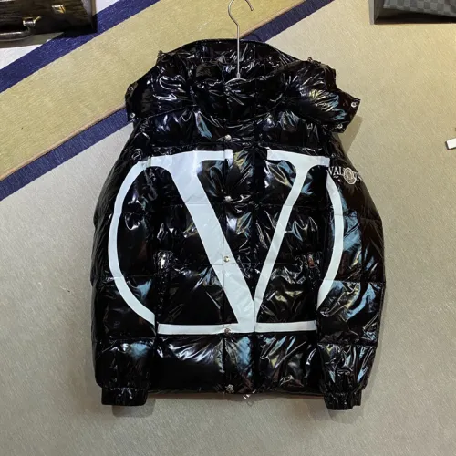 Moncler X Valentino Design Mens Womens Winter Windprood Down Jackets Keep Warm 90% White Duck Down