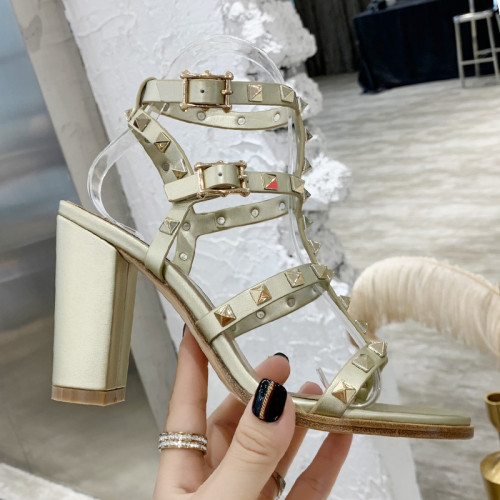 Valentino Women Shoes Mule Flip Flop Sandals ROMAN STUD SLIDE SANDAL IN QUILTED NAPPA with Original Box Luxury Brand
