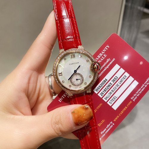 Cartier SA Watch Luxury Brand Design Fashion Type with Original Box