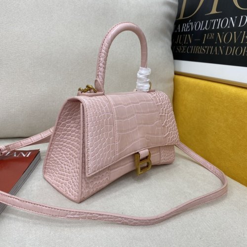 Balenciaga Womens Bag HOURGLASS XS TOP HANDLE BAG