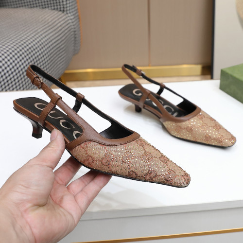 Gucci Womens Shoes Pumps Heel Luxury Brand Wedding Fashion Shoes for Women with Original Box