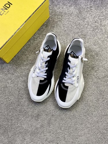 Fendi Mens Shoes Fashion Sneakers Luxury Brand Casual Shoes for Men with Original Box