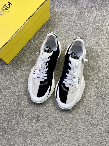 Fendi Mens Shoes Fashion Sneakers Luxury Brand Casual Shoes for Men with Original Box
