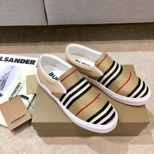 Burberry Men Womens Shoes Slip-on Sneakers
