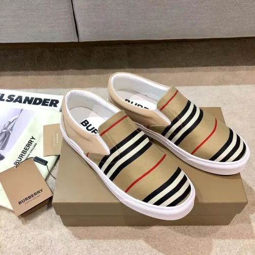 Burberry Men Womens Shoes Slip-on Sneakers