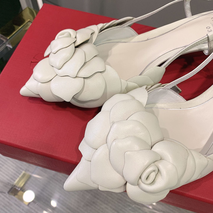 Valentino Womens Shoes VALENTINO GARAVANI ATELIER SHOES 03 ROSE EDITION SLINGBACK PUMP 40 MM VW0S0CB4HLKA03