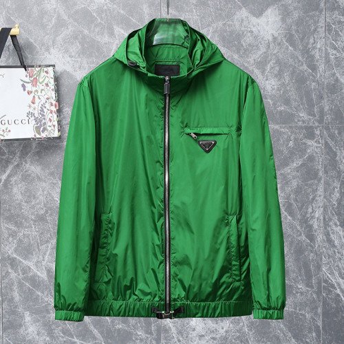 Prada Design Fashion Mens Jackets Thin Design Luxury Brand