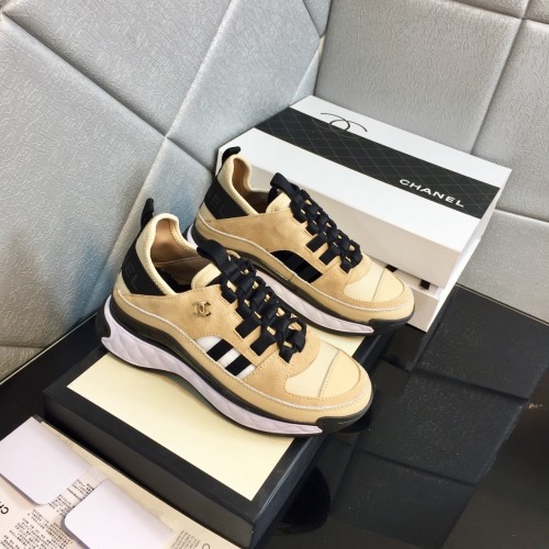 Chanel Men Womens Shoes Sneakers Luxury Brand Design