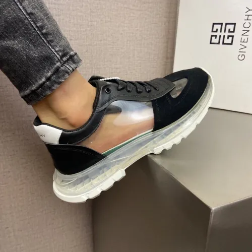 Givenchy Men Shoes Fashion Type Luxury Brand GIVENCHY SNEAKERS IN LEATHER WITH LATEX BAND with Original Box