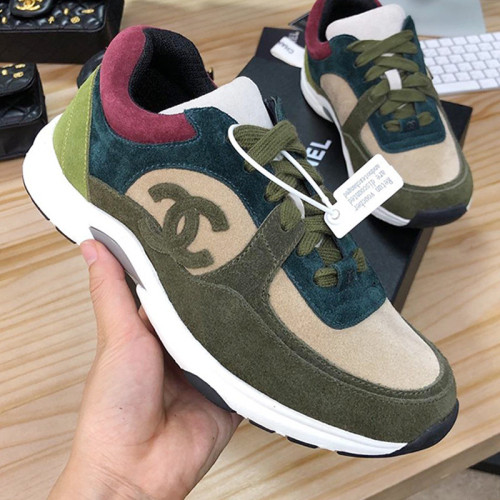 Chanel Mens Shoes Sneakers Luxury Brand Sports Shoes Breathable Design with Original Box