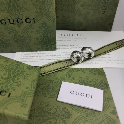 Gucci Luxury Men Womens Ring
