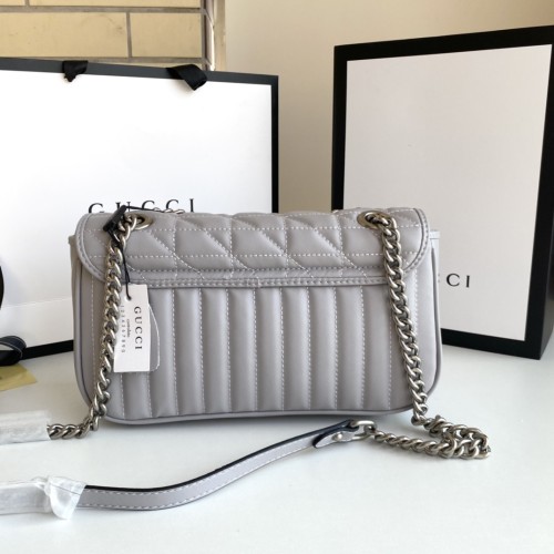 Gucci Womens Bags Shoulder Messenger Bag Luxury Brand Small GG Marmont bag with Original Box