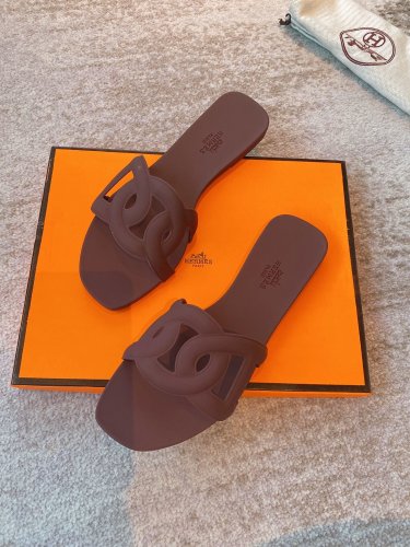 Hermes Womens Shoes Extra Slippers Sandals Casual Fashion Sandals Luxury Brand with Original Box