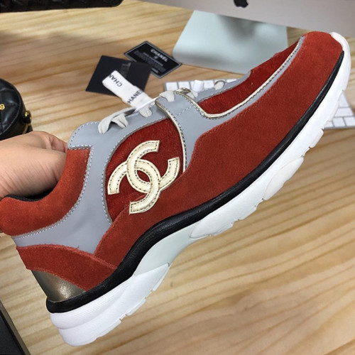 Chanel Mens Shoes Sneakers Luxury Brand Sports Shoes Breathable Design with Original Box