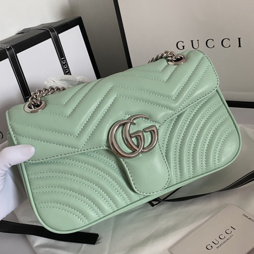 Gucci Womens Bags Shoulder Messenger Bag Luxury Brand Small GG Marmont bag with Original Box