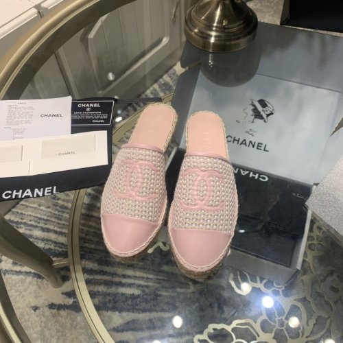 Chanel Womens Shoes Espadrilles Mule