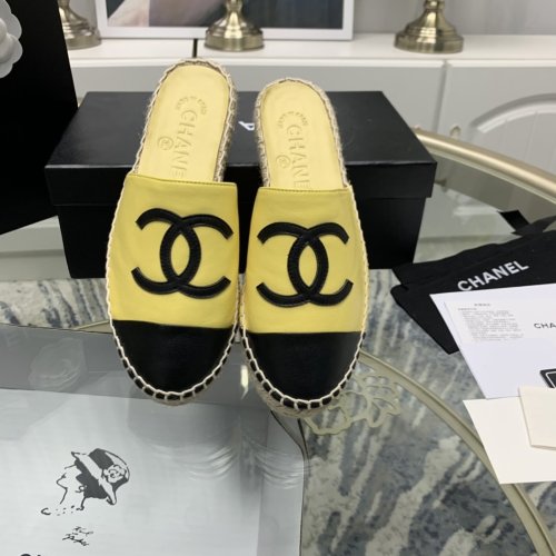 Chanel Womens Shoes Espadrilles Mules