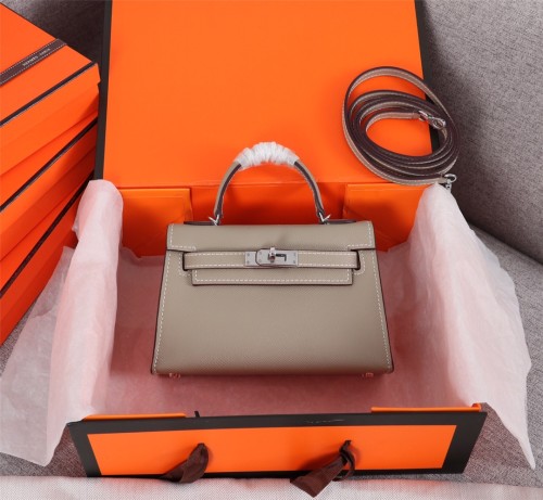 Hermes Womens Bags Handbags Luxury Brand Fashion Hermès Kelly Mini Kelly Second Generation Totes