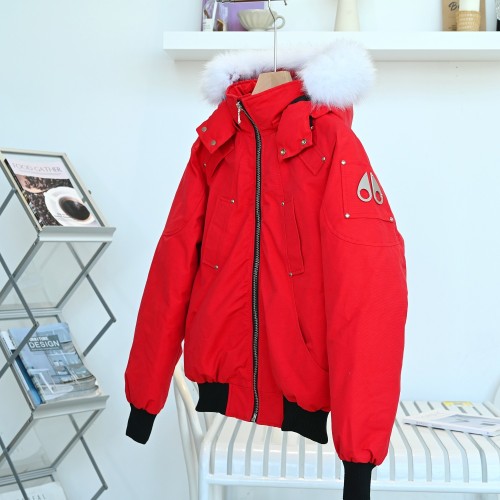 Moose Knuckles Design Mens Womens Winter Windprood Down Jackets Keep Warm 90% White Duck Down