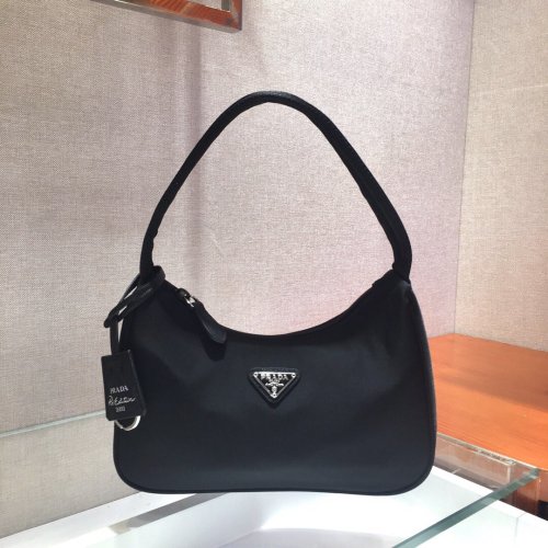 Prada Womens Bag Re-Edition 2000 Nylon Mini Bag