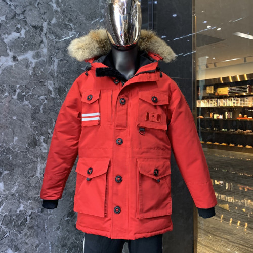 Canada Goose Langford Mens Womens Winter Windprood Down Jackets Keep Warm 80% White Duck Down