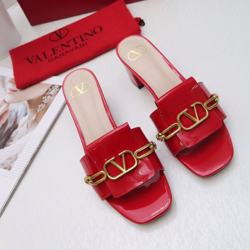 Valentino Womens Shoes Vlogo Sandals Mid Heels Mules 5.5cm
