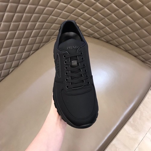 Prada Mens Shoes Sneakers Casual Shoes for Men Luxury Brand Prada PRAX 1 sneakers with Original Box 4E3576_3LFV_F0002