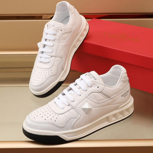 Valentino Men Shoes Fashion Design Luxury Brand ONE STUD LOW-TOP NAPPA SNEAKER WY2S0E71NWN0BO with Original Box