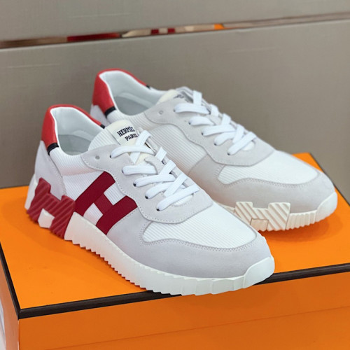 Hermes Mens Casual Shoes Fashion Sneakers Luxury Brand with Original Box