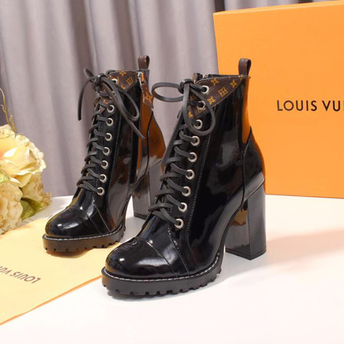 Louis Vuitton Women Shoes Boots STAR TRAIL ANKLE BOOT Luxury Brand 1A5MZY