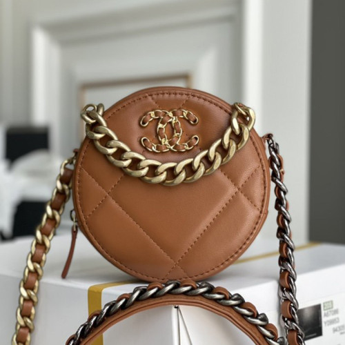 Chanel Womens Bags Crossbody Bag Classic Chanel 19 Flap Luxury Brand with Original Box