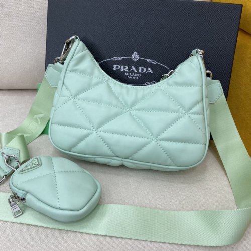 Prada Womens Bag Re-Edition Nappa Leather Shoulder Bag