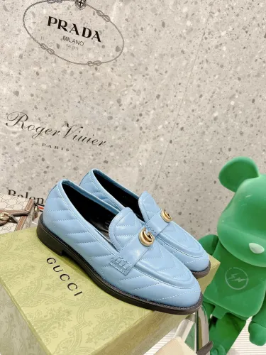 Gucci Womens Shoes Casual Loafers Design Luxury Brand Leather Princetown with Original Box