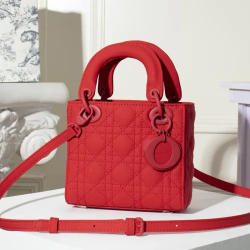 Dior Womens Bags Handbags Luxury Fashion LADY DIOR D-LITE BAG with Original Box