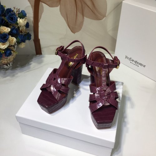 Saint Laurent YSL Womens Shoes BIANCA SANDALS 12cm